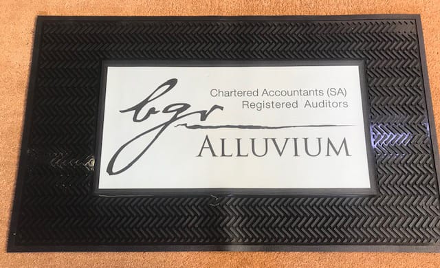 Digi Rubber Logo Scraper Mats