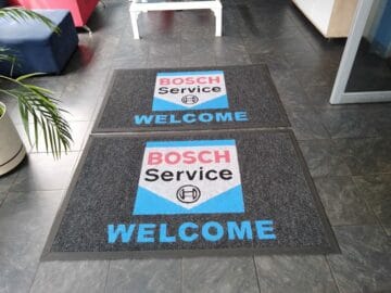 branded mats